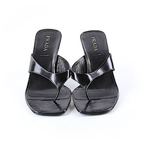Prada toe post sandals